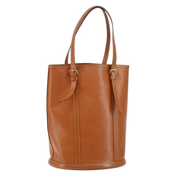 LOUIS VUITTON Epi Bucket GM Shoulder Bag SPO Beige LV Auth 147993 - Picture 2 of 16